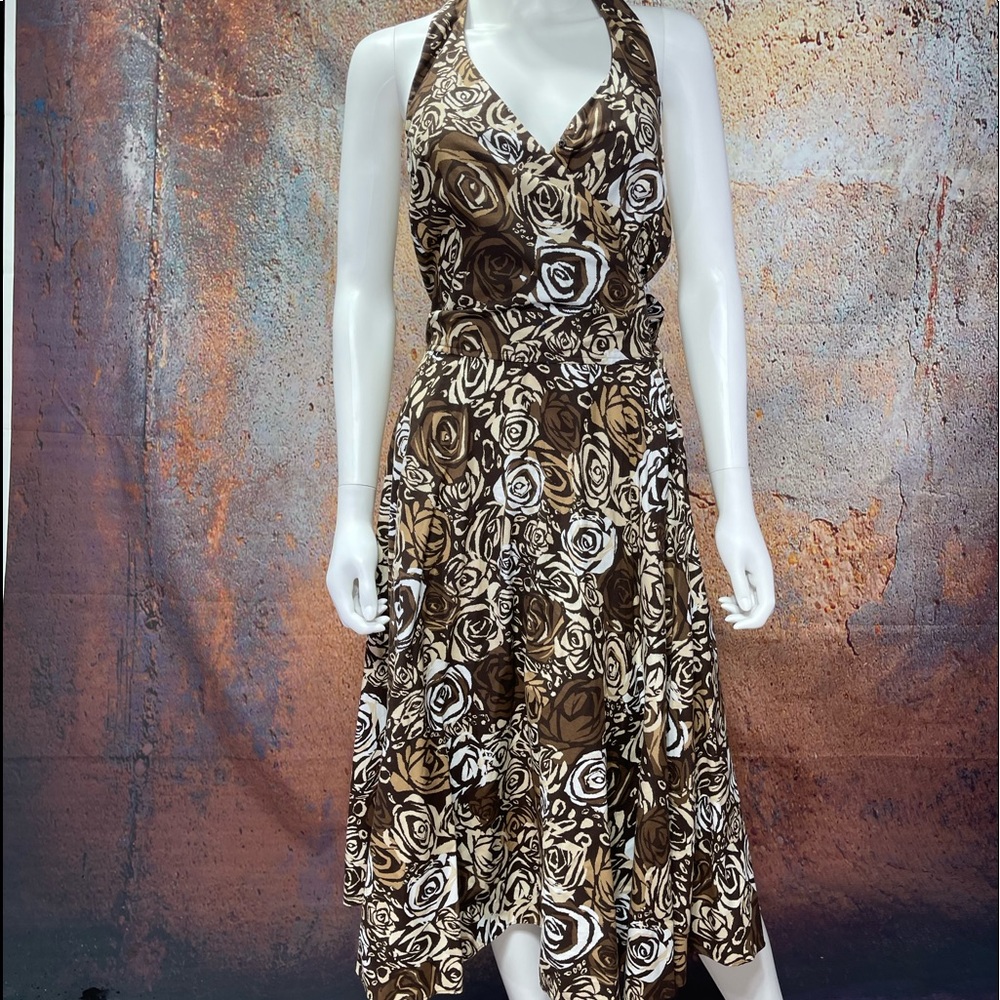 Fall fit and flare dress NWT
